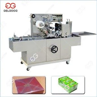 Μηχανή συσκευασίας τσίχλας σελοφάν με διαφανές φιλμ GGBTB-300Α