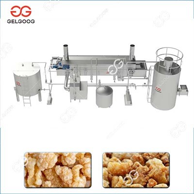 Μηχανή Τηγανίσματος Φλοιών Χοιρινού Κρέατος